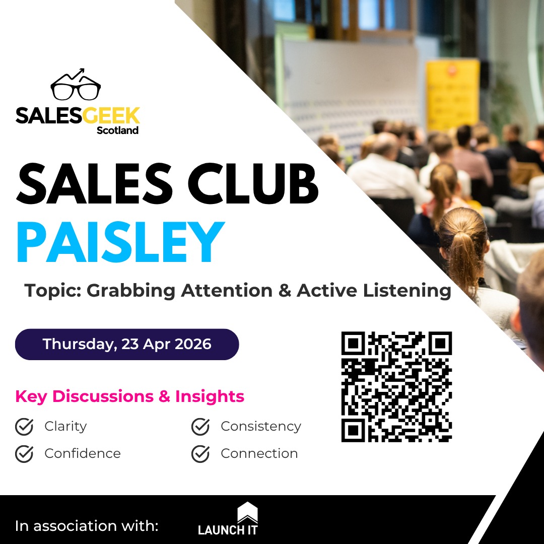 Sales Club Paisley – April